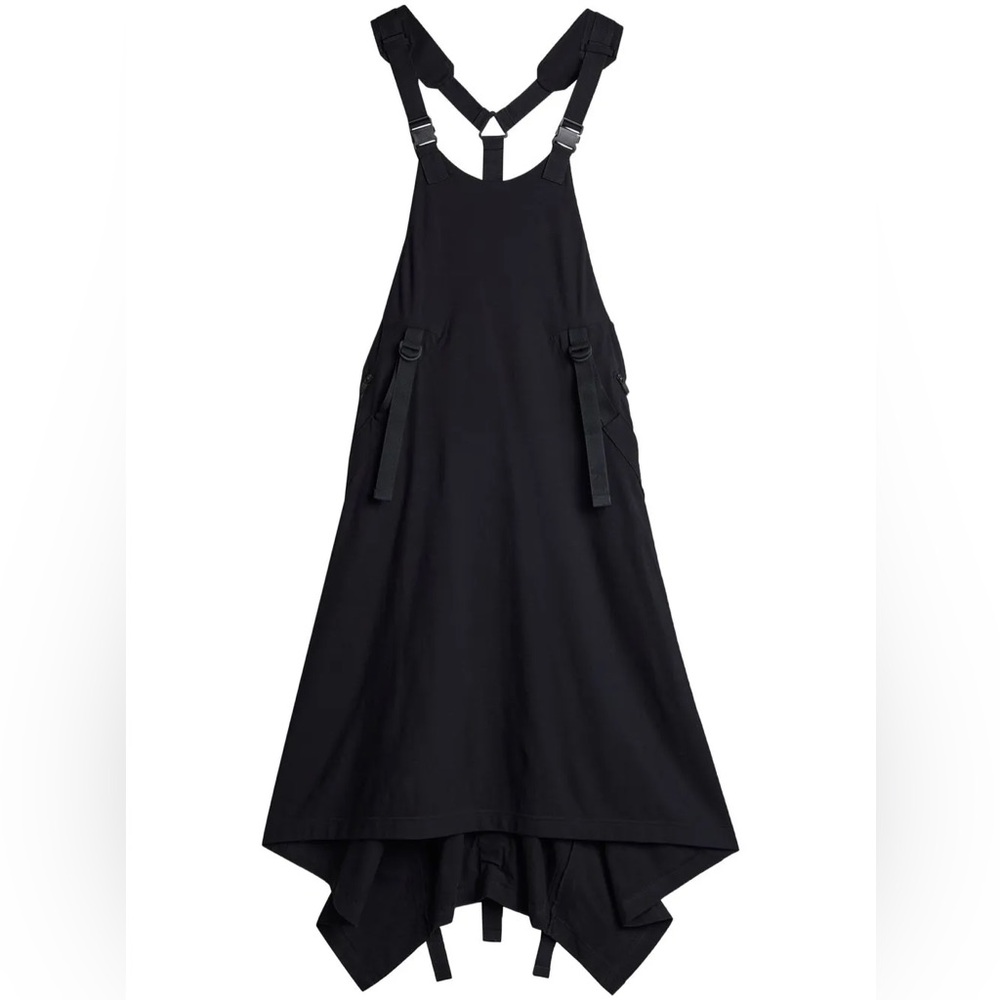 Y-3 “Parachute” Yohji x Adidas Apron Dress w/ techwear buckles & straps  Sz S